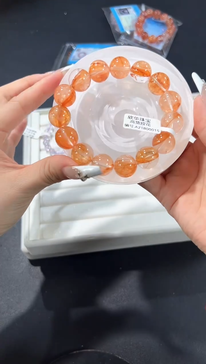 未镶嵌手串水晶79b多样性发其一【1条】默认微瑕