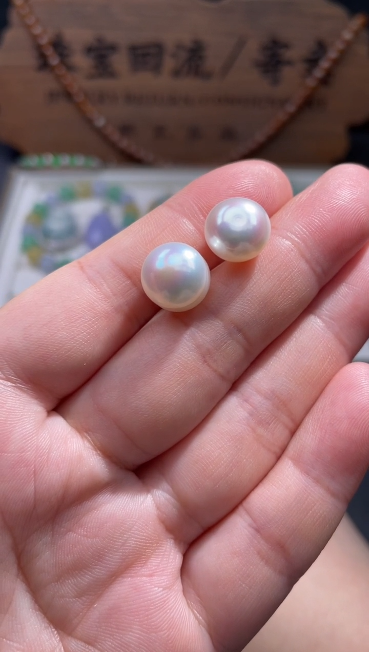 【闪购商品】淡水珍珠耳饰银S925镶嵌2..........
