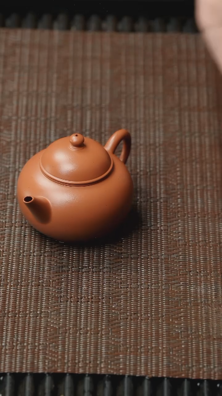 【闪购商品】紫砂茶壶五堂 秋水-潮州朱泥