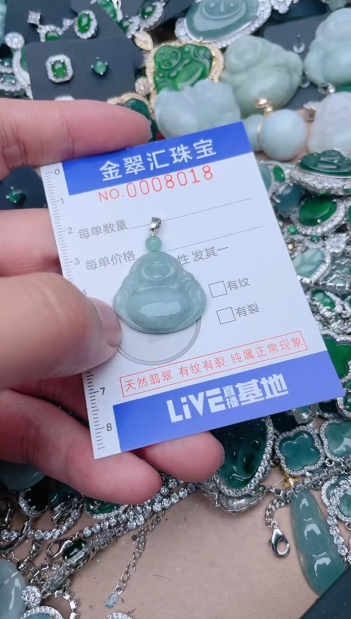 【闪购商品】翡翠颈饰未镶嵌8018.....