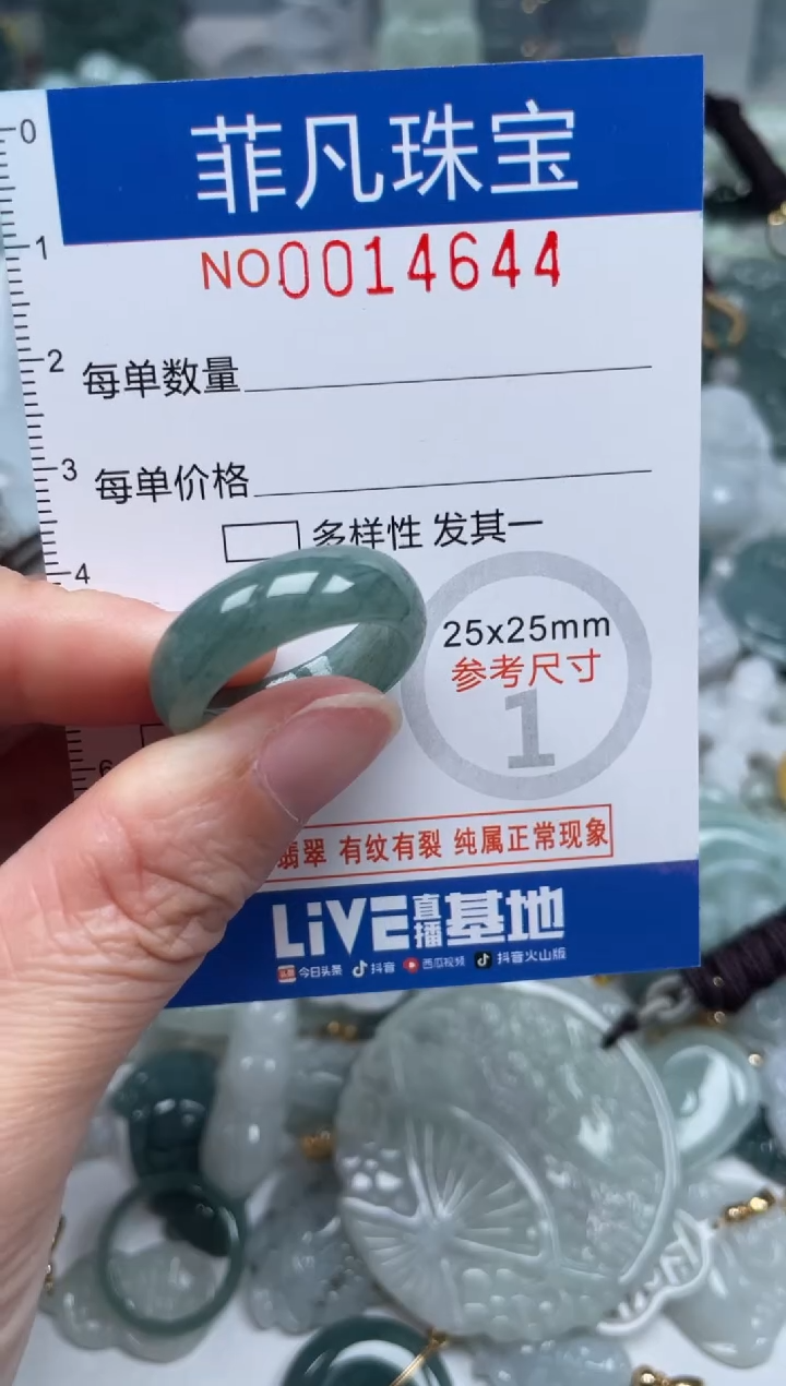 颈饰未镶嵌翡翠14644