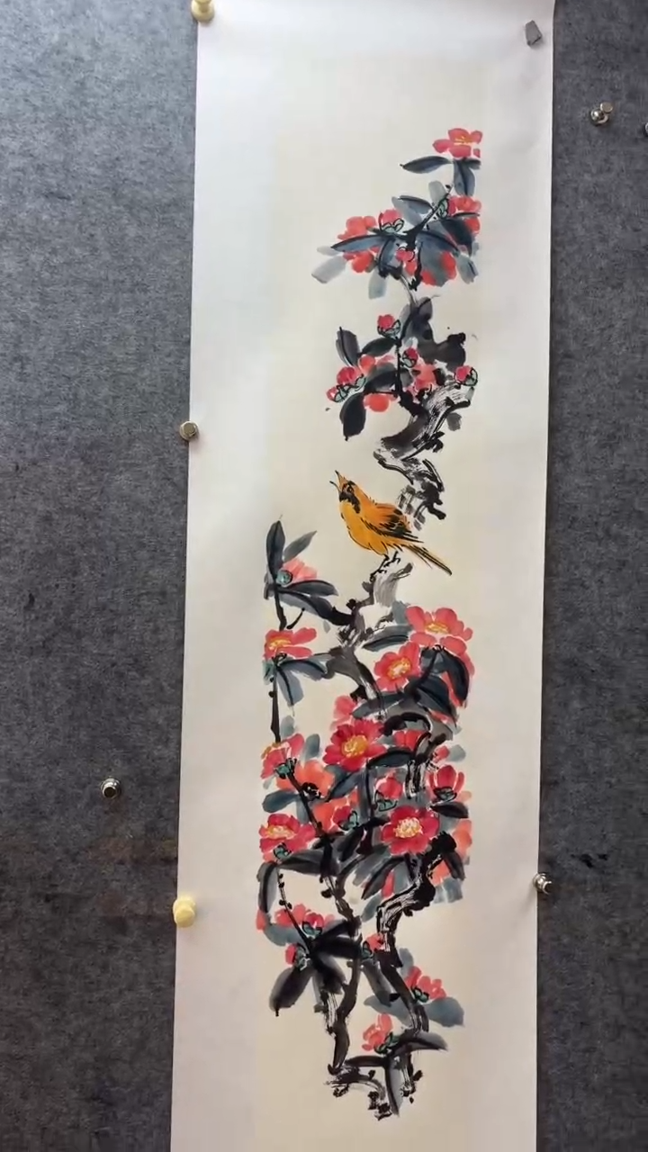 【闪购商品】国画盛祥鲲手绘私人订制