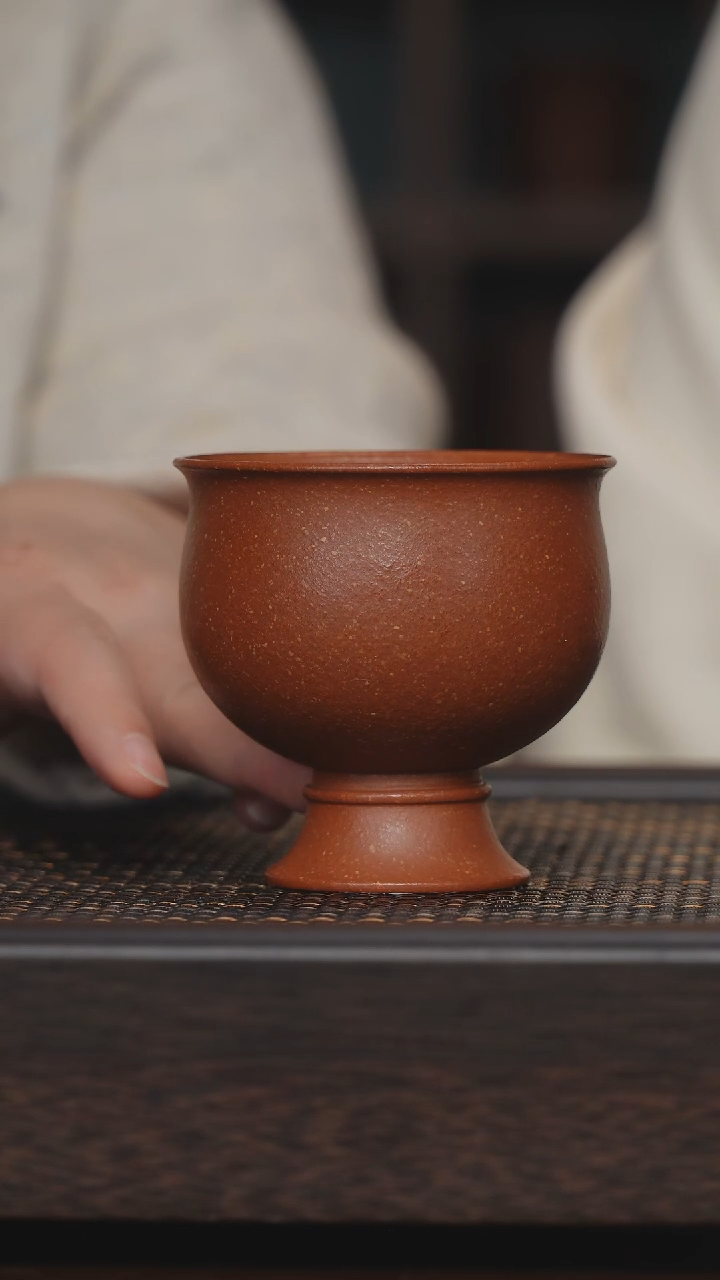 【闪购商品】紫砂茶杯福利紫砂红郁金香