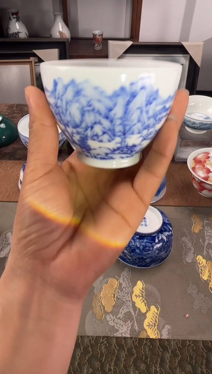 【闪购商品】文祥窑手工精工单杯必拍款