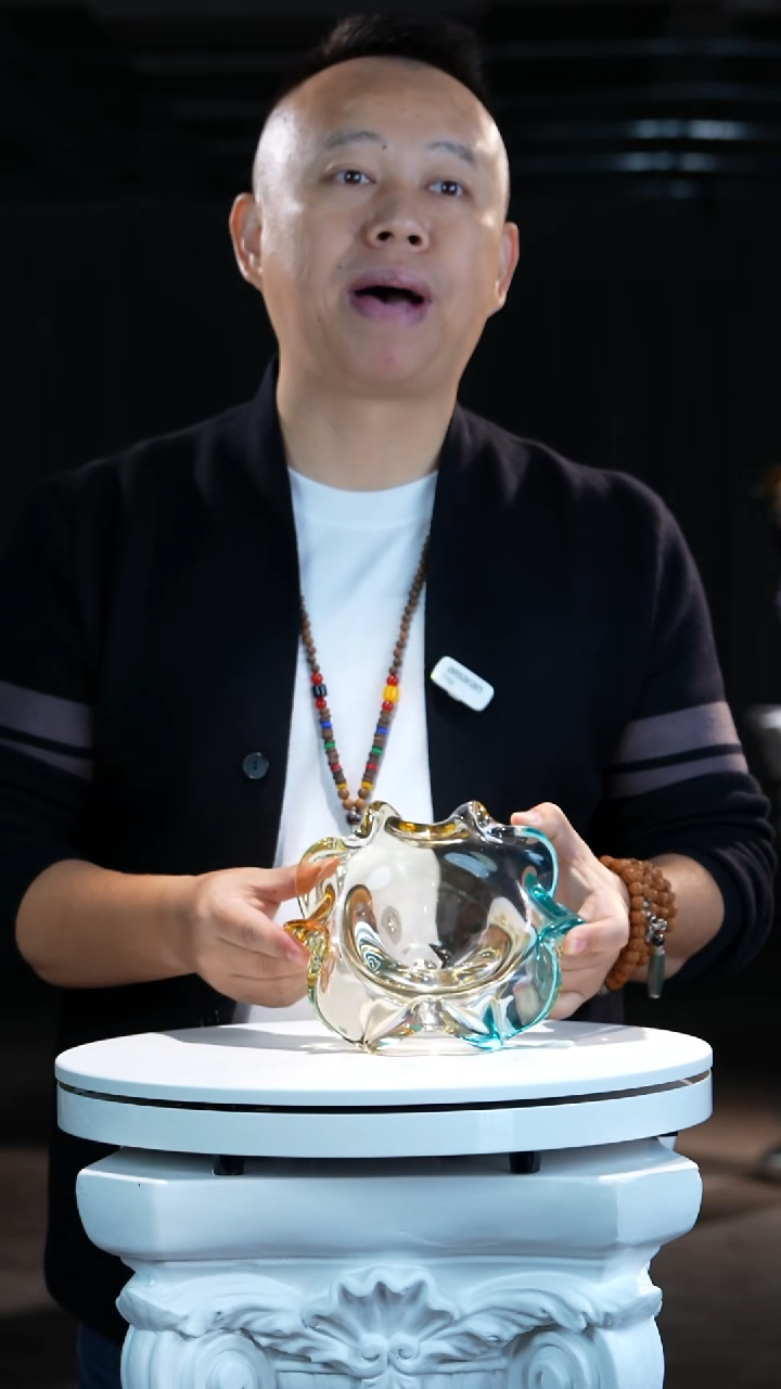 手工艺品琉璃【玲花】AJ01036