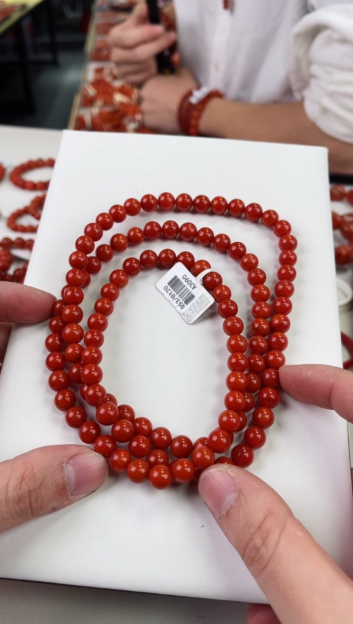 【闪购商品】南红玛瑙瓦西多圈8+未镶嵌一个/条