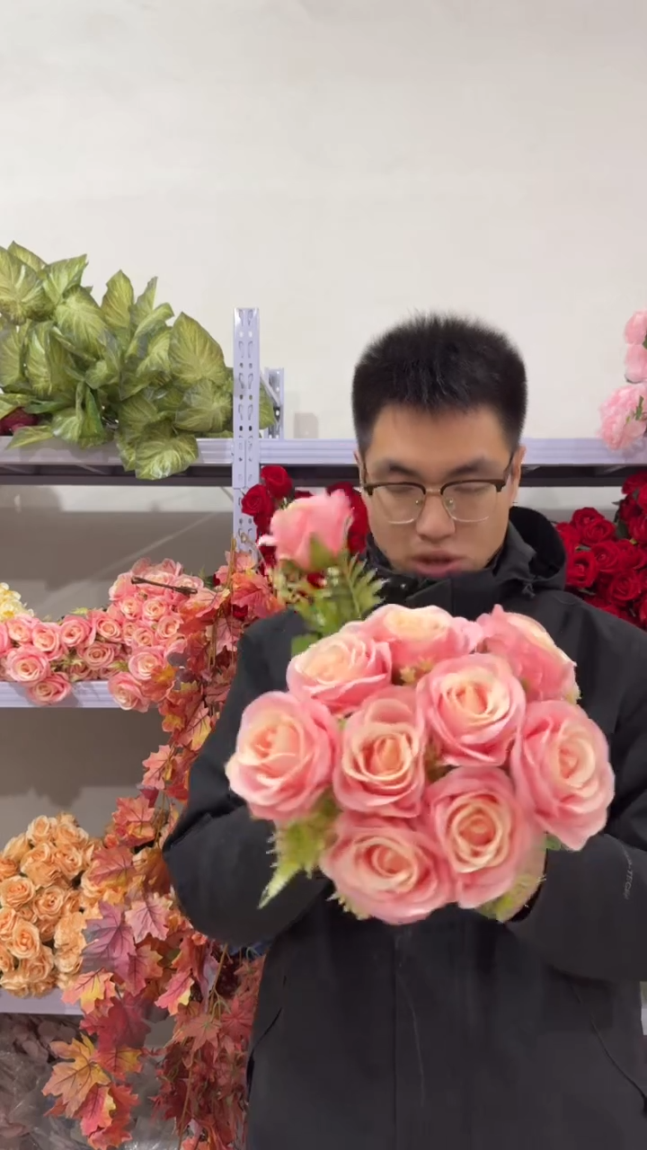 妍韵高端仿真花55