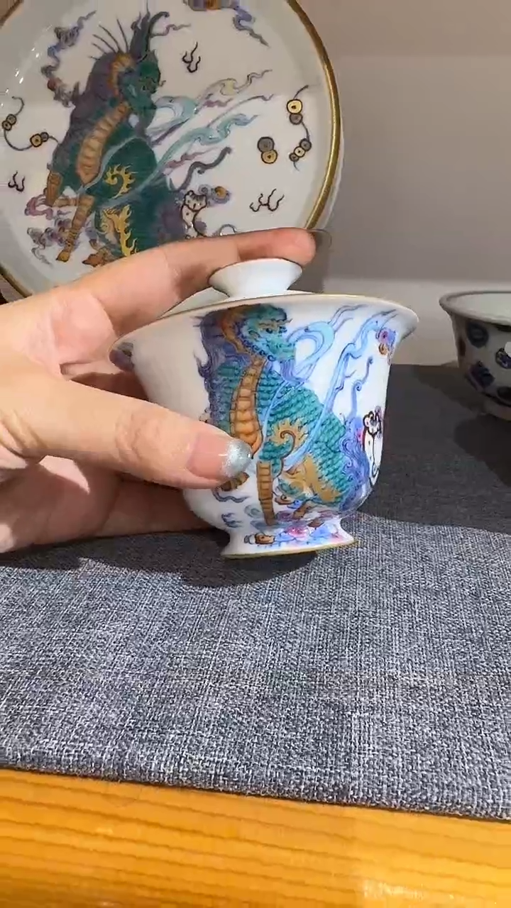 景德镇手工手绘陶瓷杯