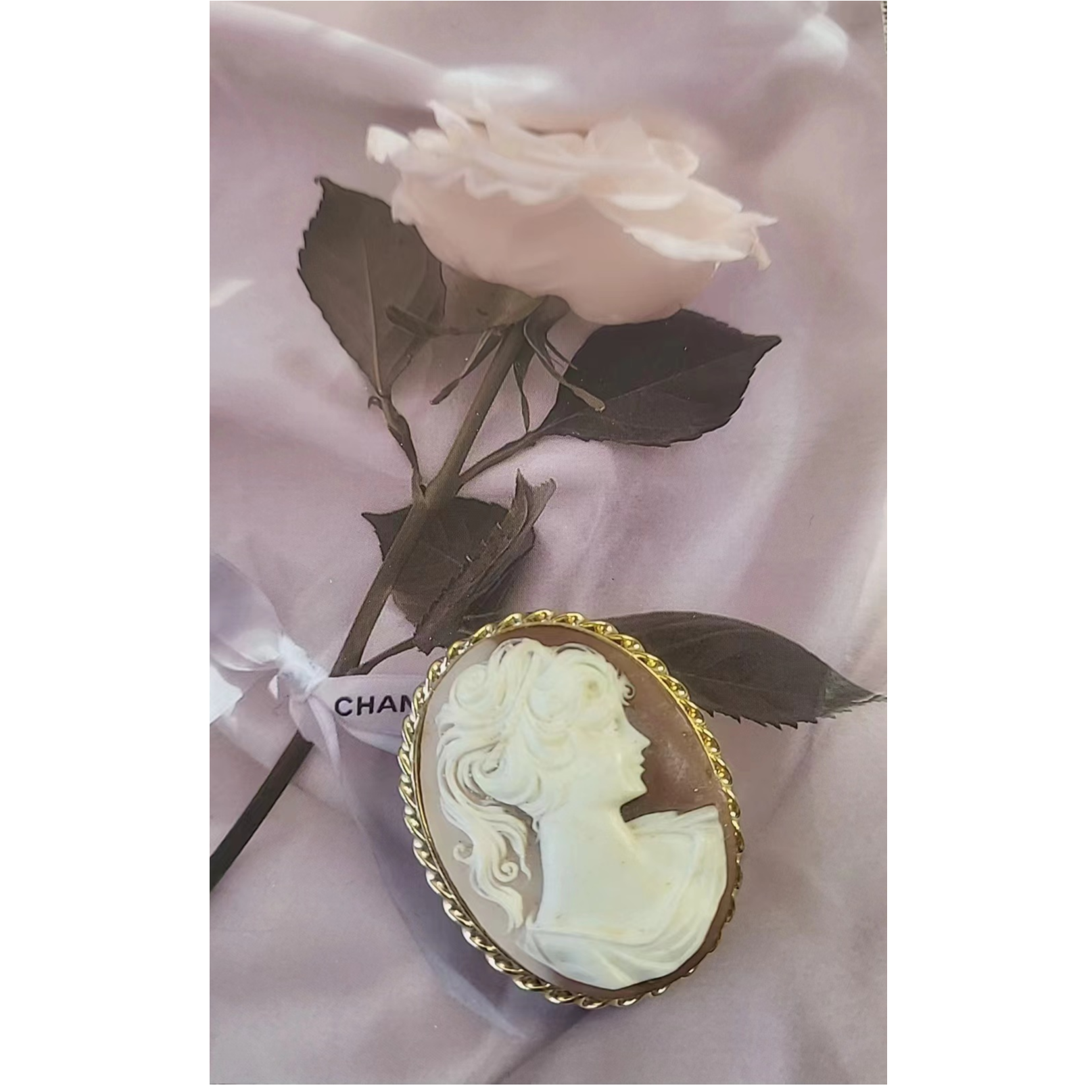 中古首饰合金亚克力项链 合金项链时尚气质款Vitage2