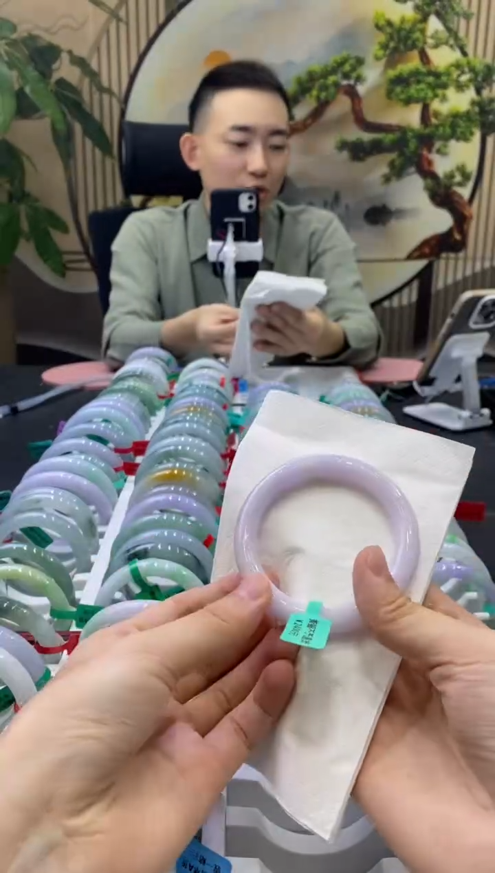 未镶嵌手镯翡翠3968