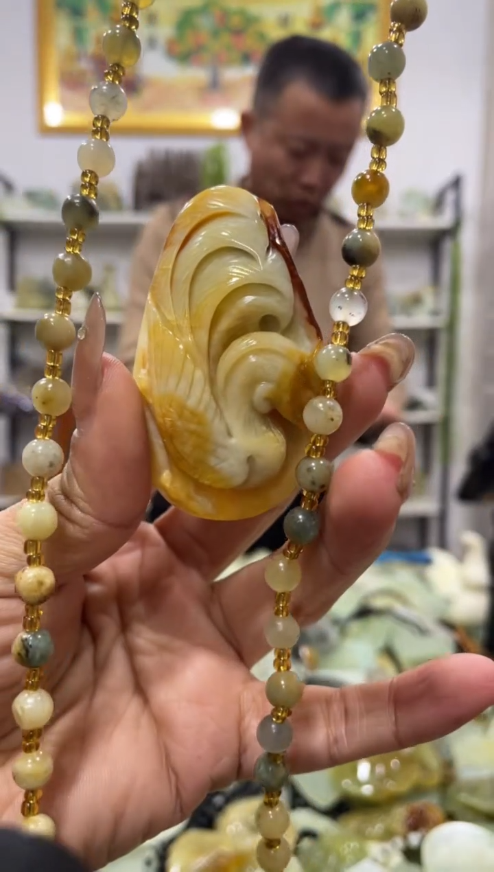 【闪购商品】岫玉吊坠未镶嵌            