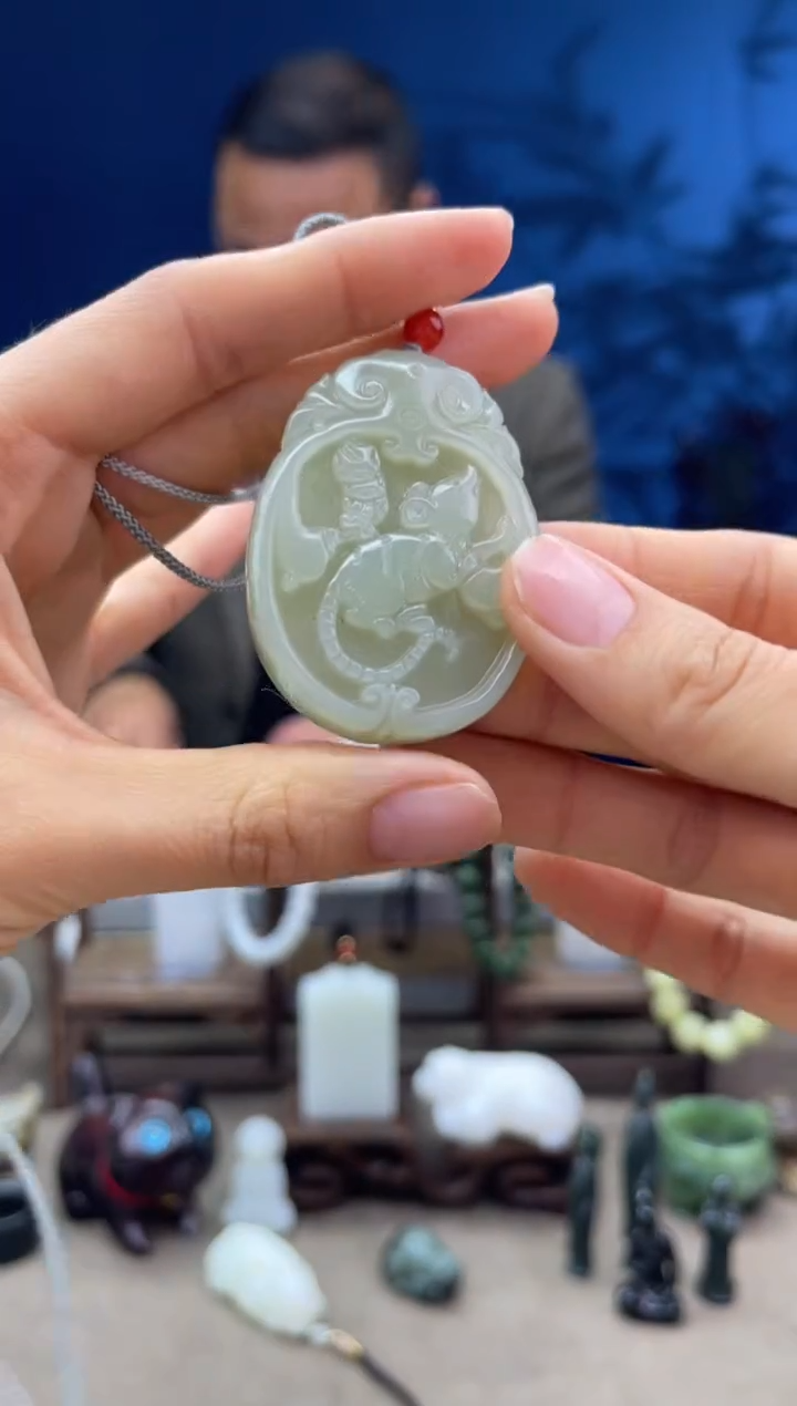 【闪购商品】和田玉颈饰未镶嵌1