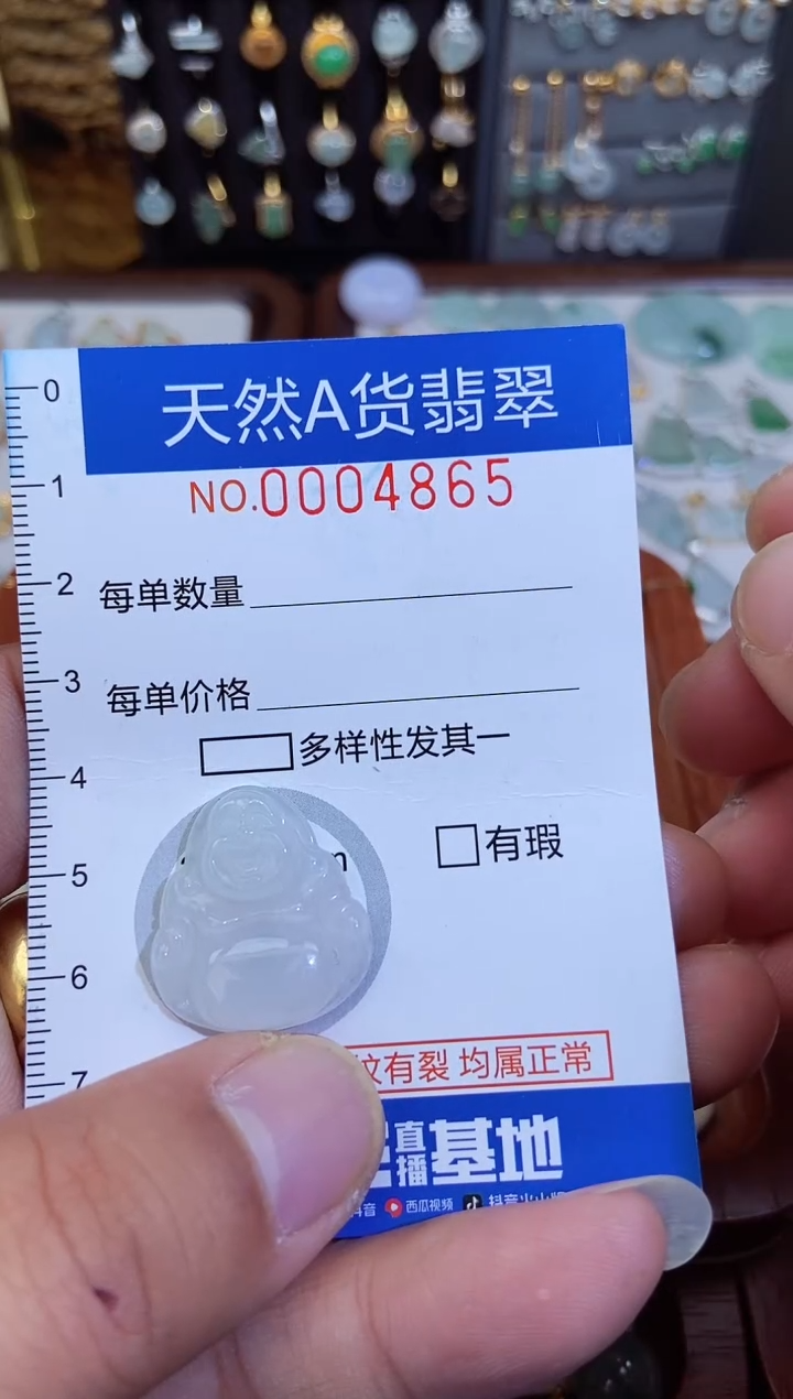 【闪购商品】翡翠吊坠(不含链)未镶嵌翡翠