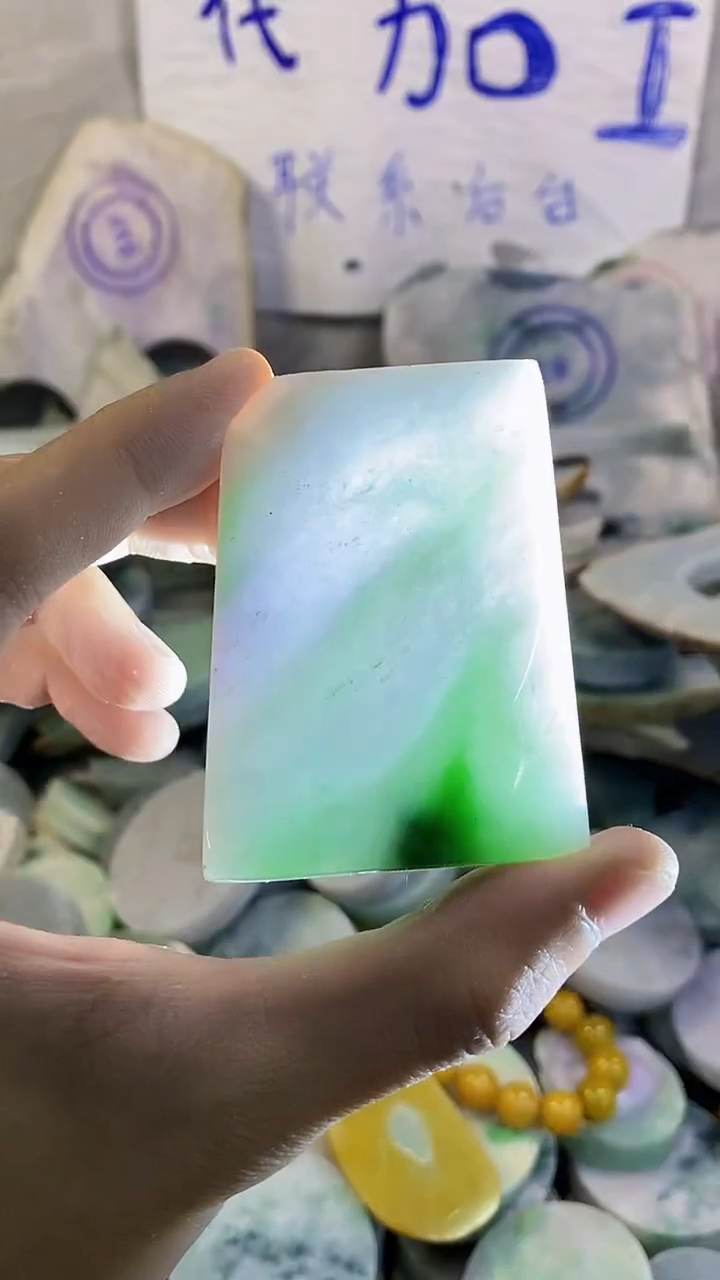 裸石翡翠纯天然翡翠A货79