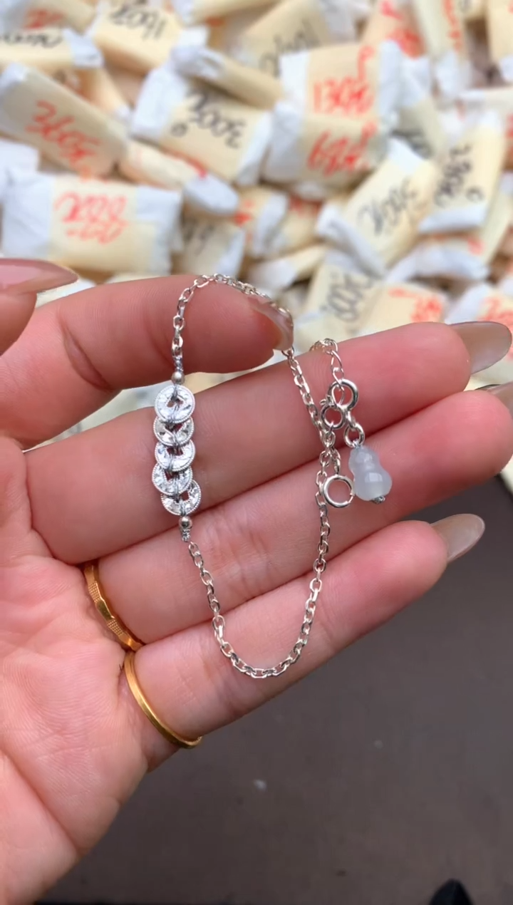 【闪购商品】翡翠手链银S925镶嵌—