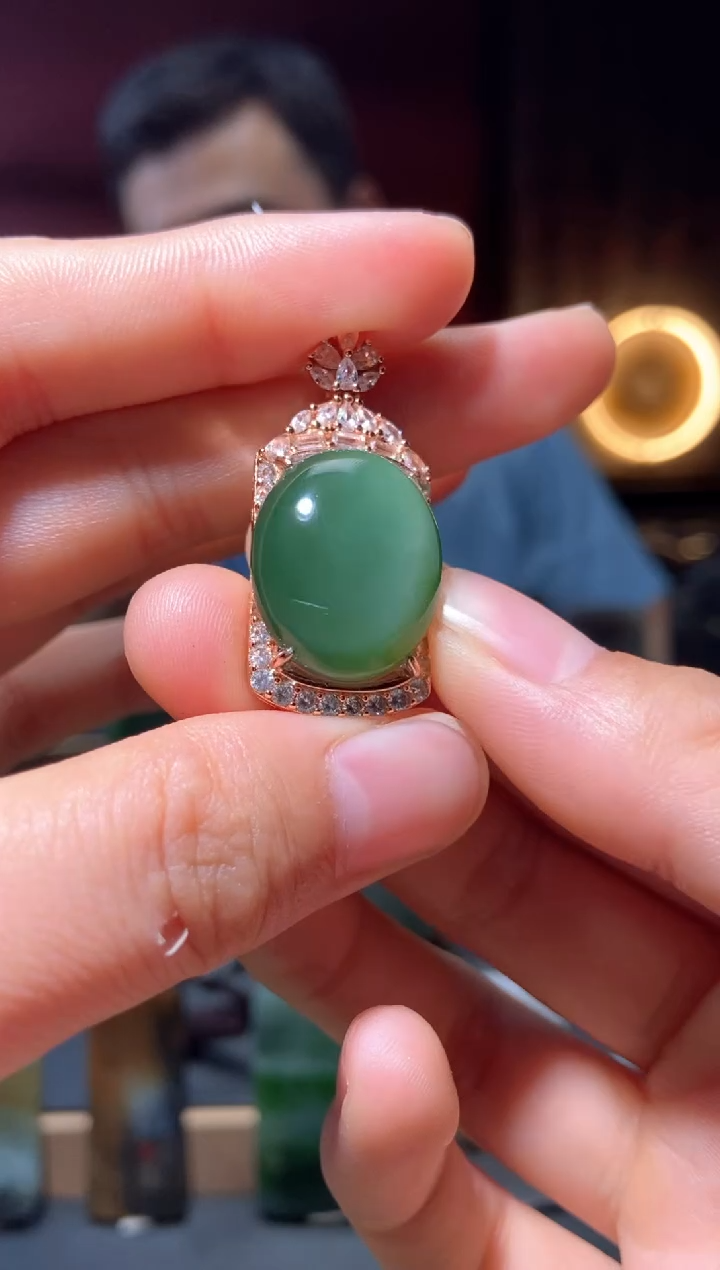 和田玉未镶嵌挂件yc