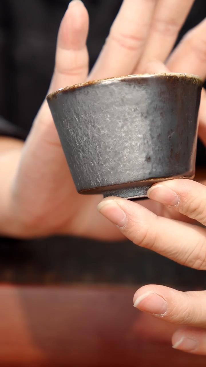 陶瓷奢瓷/瑞寅柴烧茶器（杯子）644 微瑕