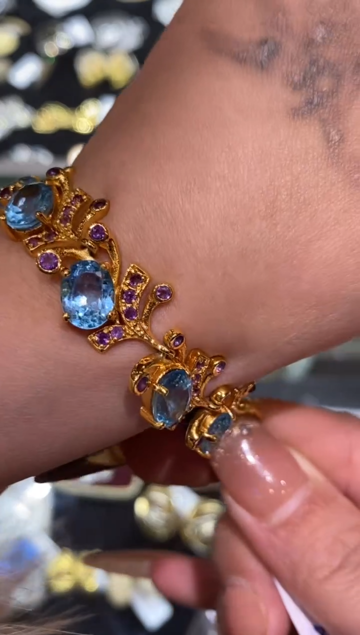 琉璃铜合金楚楚珠宝中古甄选不退换