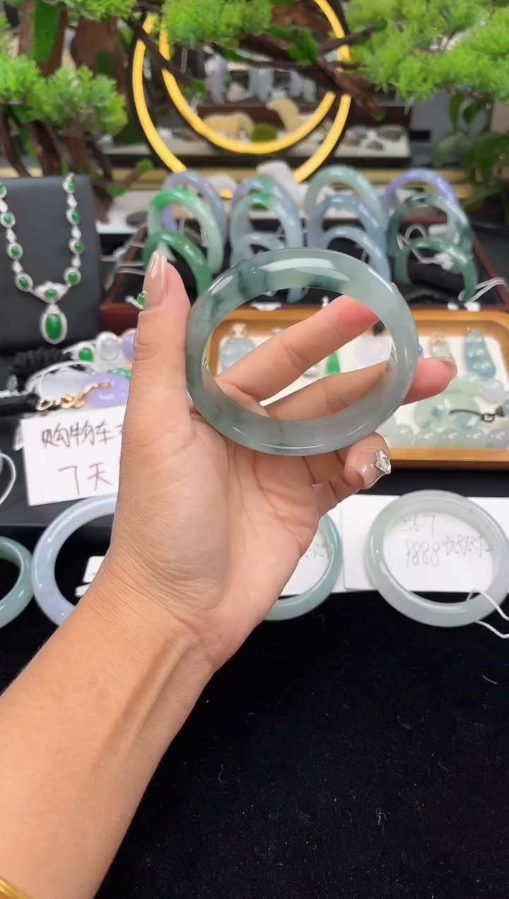 未镶嵌手镯翡翠手镯