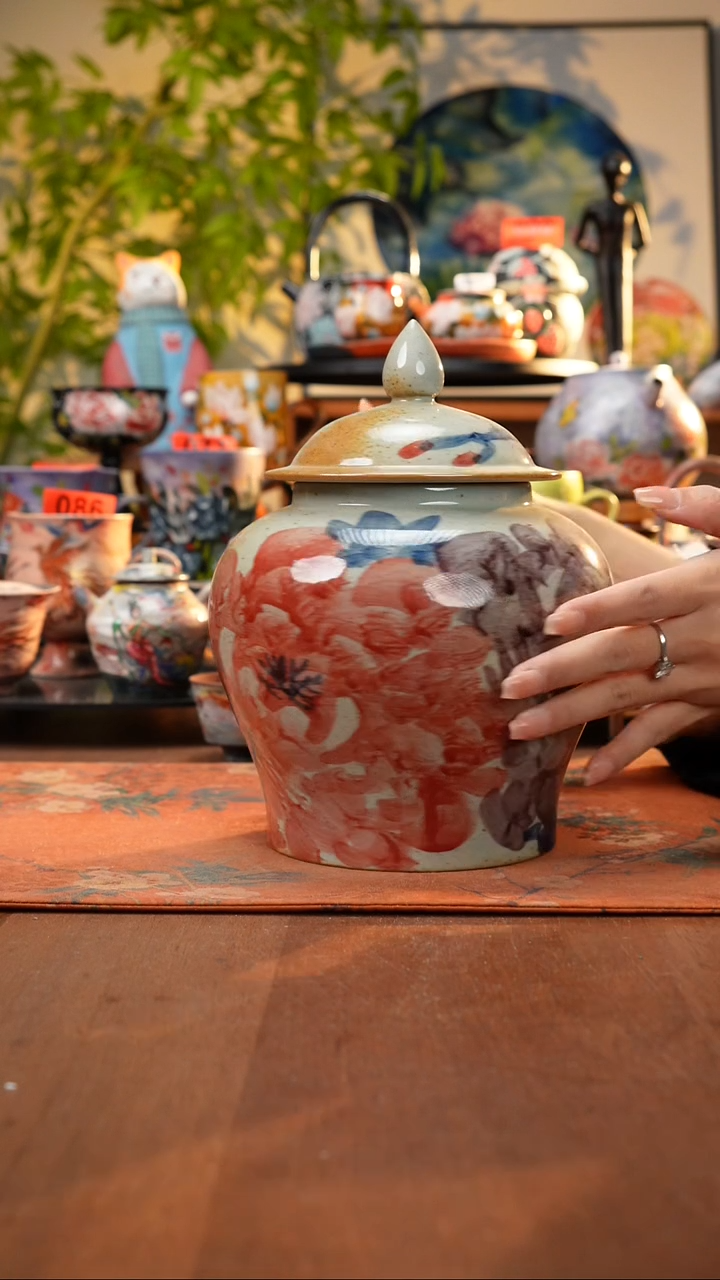 瓷片景德镇手工手绘756