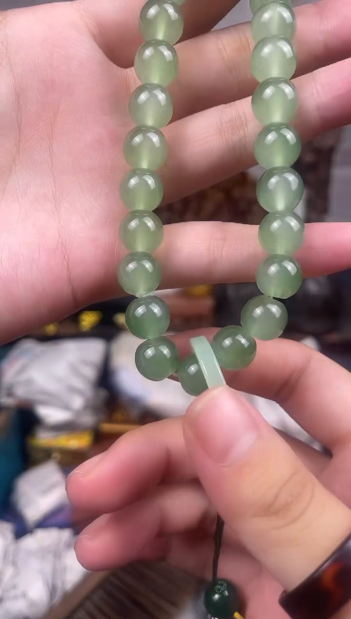手链未镶嵌和田玉（青白玉）01