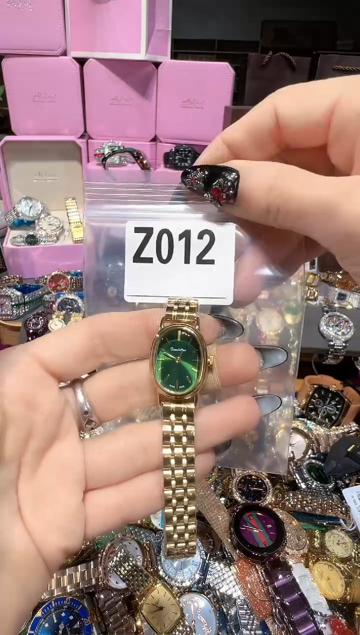 石英机芯不锈钢不锈钢直播定闪专用