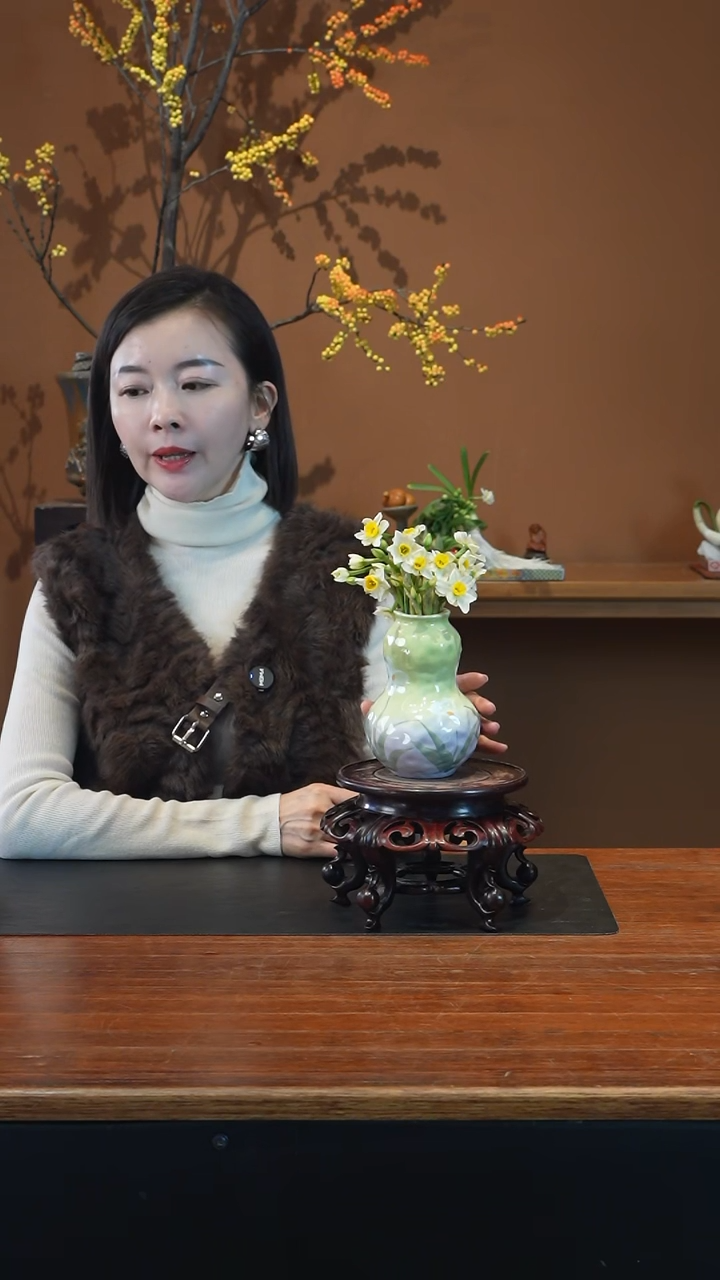 全部花朵水仙花盆景盆景