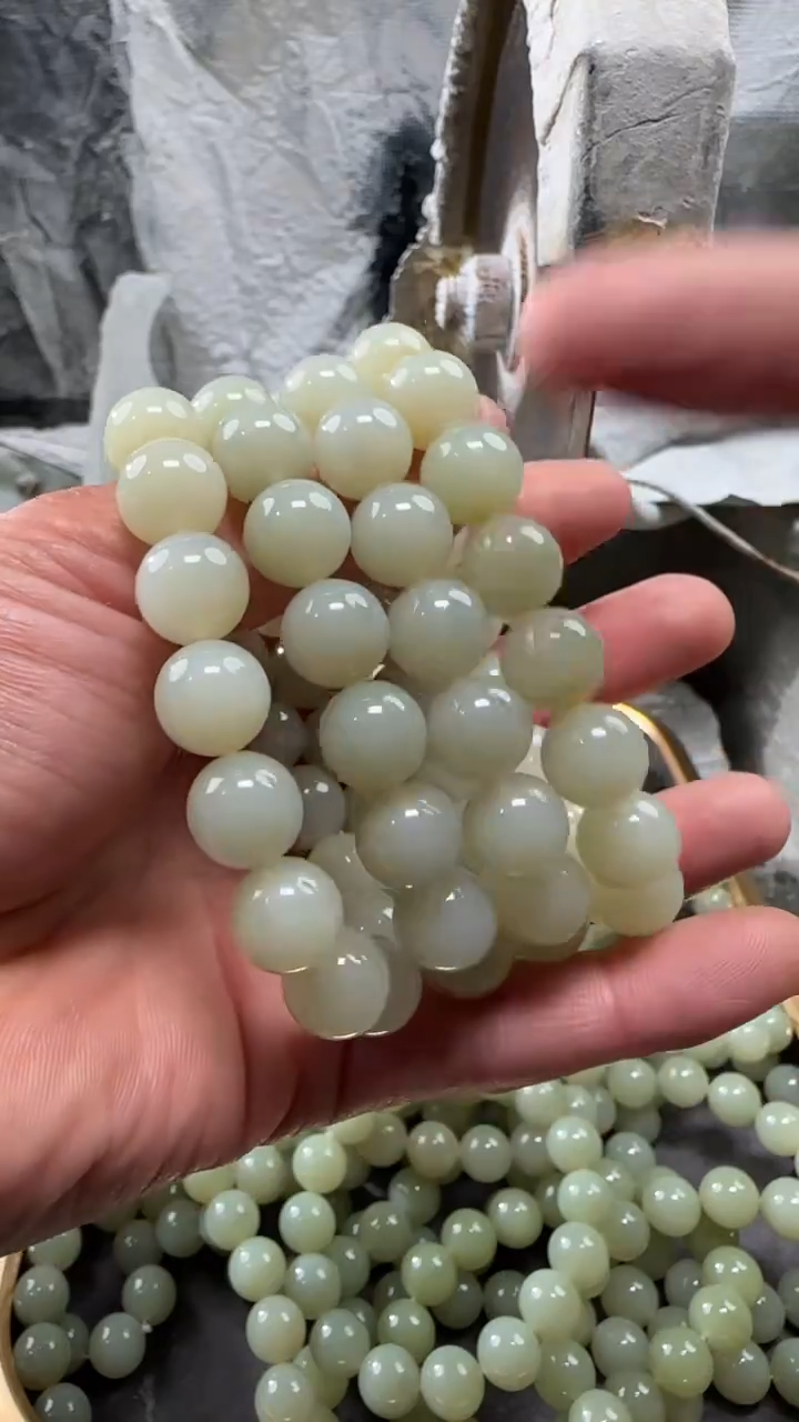 颈饰未镶嵌和田玉且末手串多样性拍一发一件12