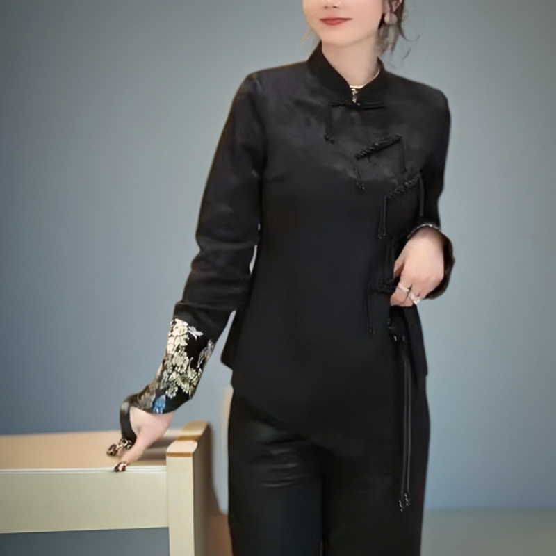 C-59-款扣号备注编码-时尚中国风百搭中式女士孤品女装集合链接