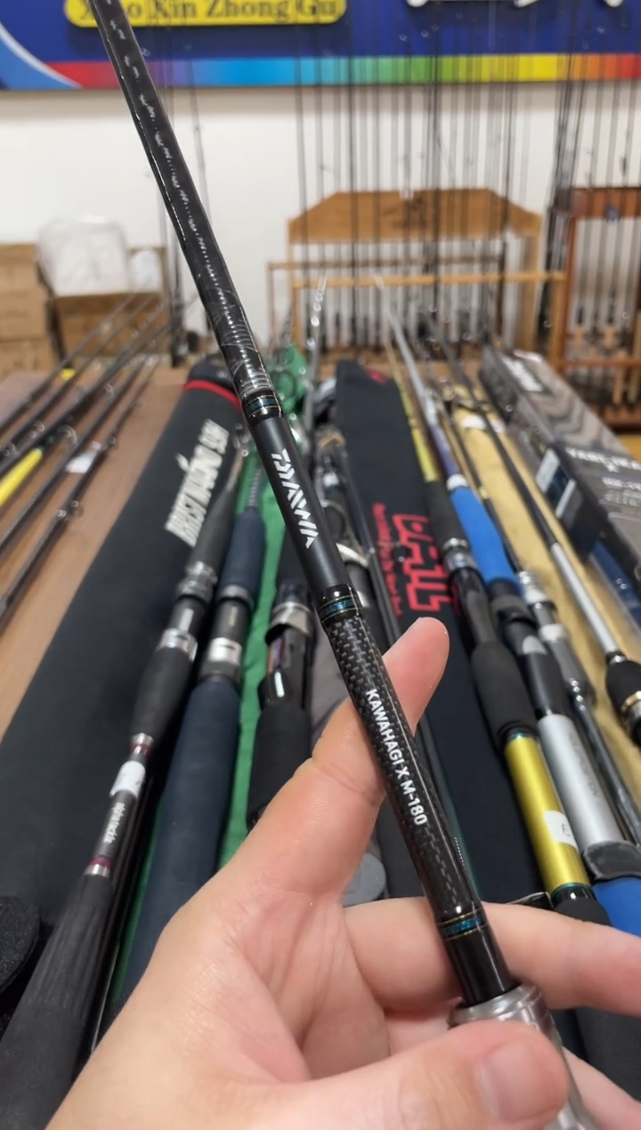 用****强EE18 DW1.8米船竿主播介绍为主 正常使用痕迹