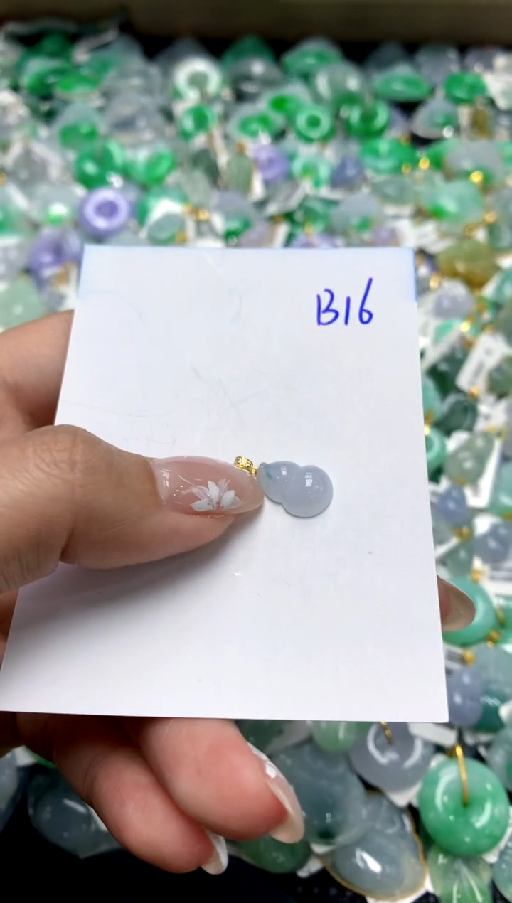 【闪购商品】翡翠颈饰18K金镶嵌111111111111111111