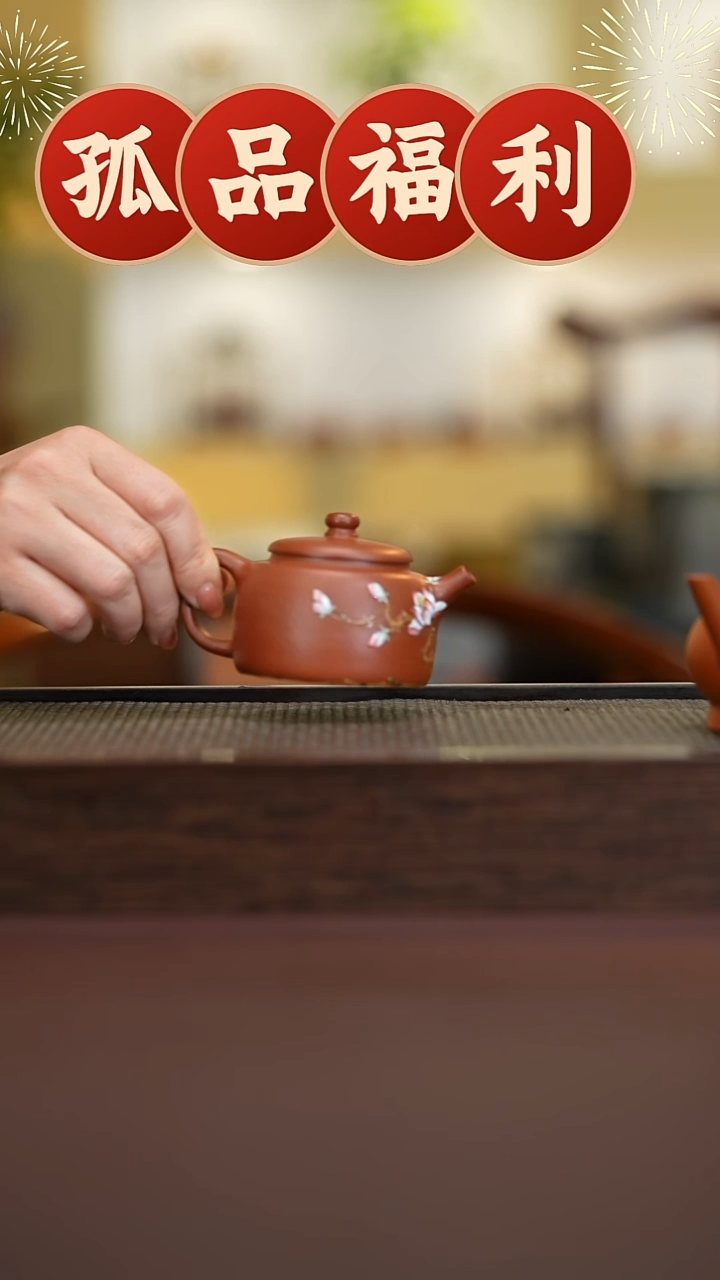 茶壶紫砂直播间专属原矿手工