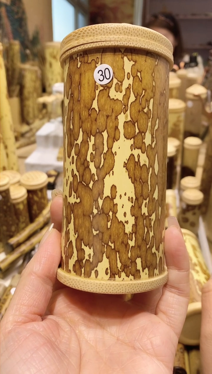 【闪购商品】梅妃竹大茶叶罐一个