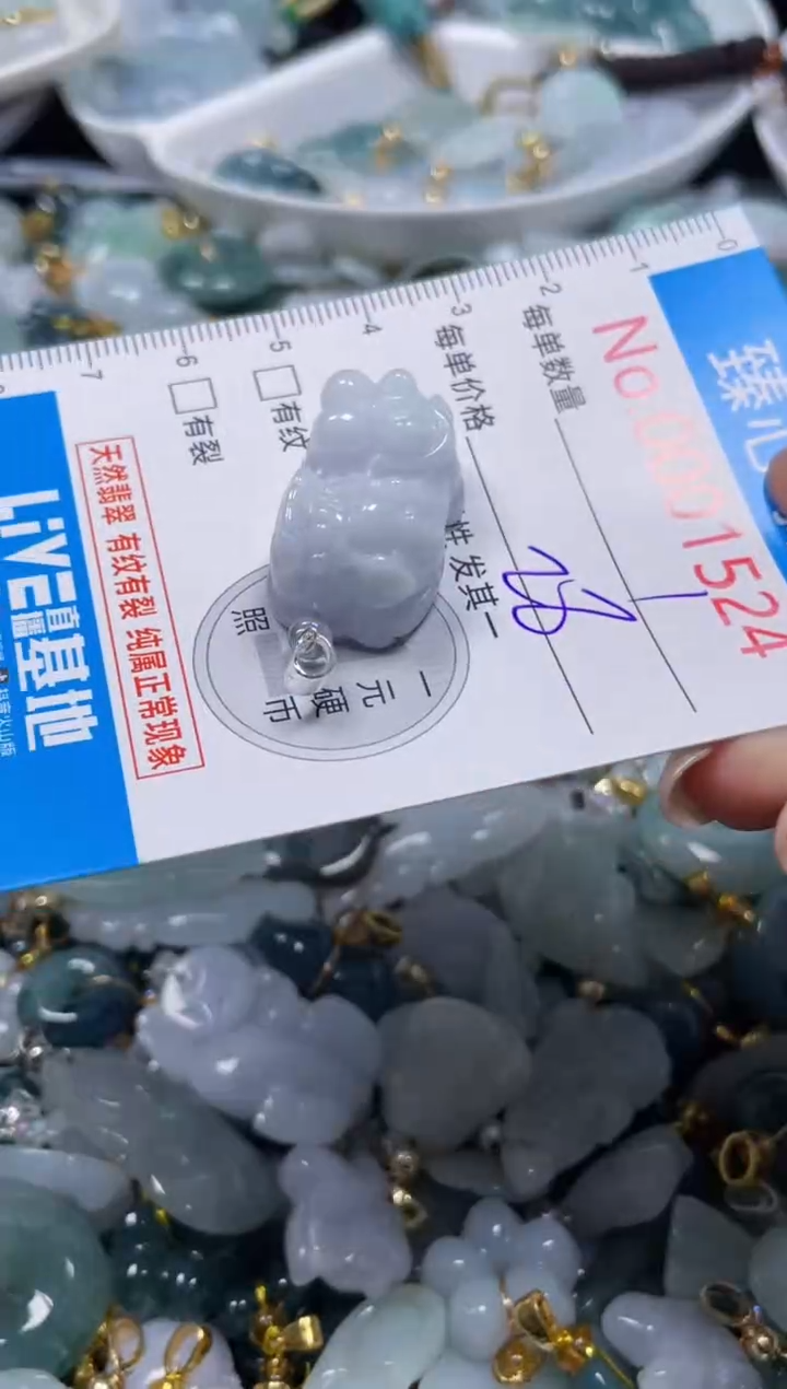 颈饰未镶嵌翡翠1524