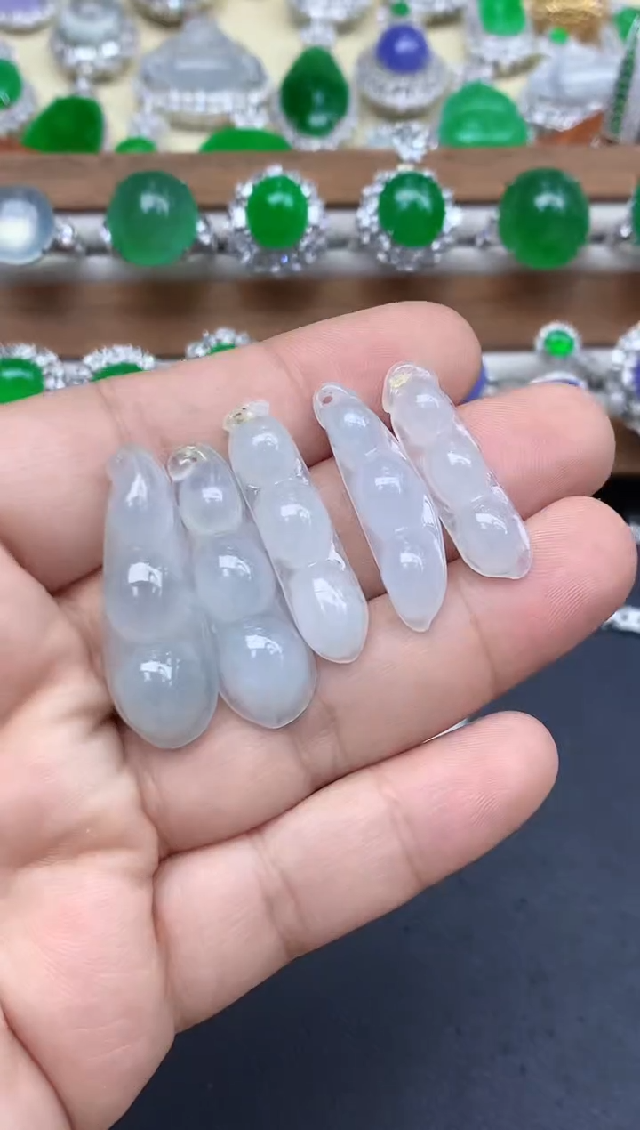 颈饰未镶嵌翡翠350-中国好珍宝-多样性（发其一）