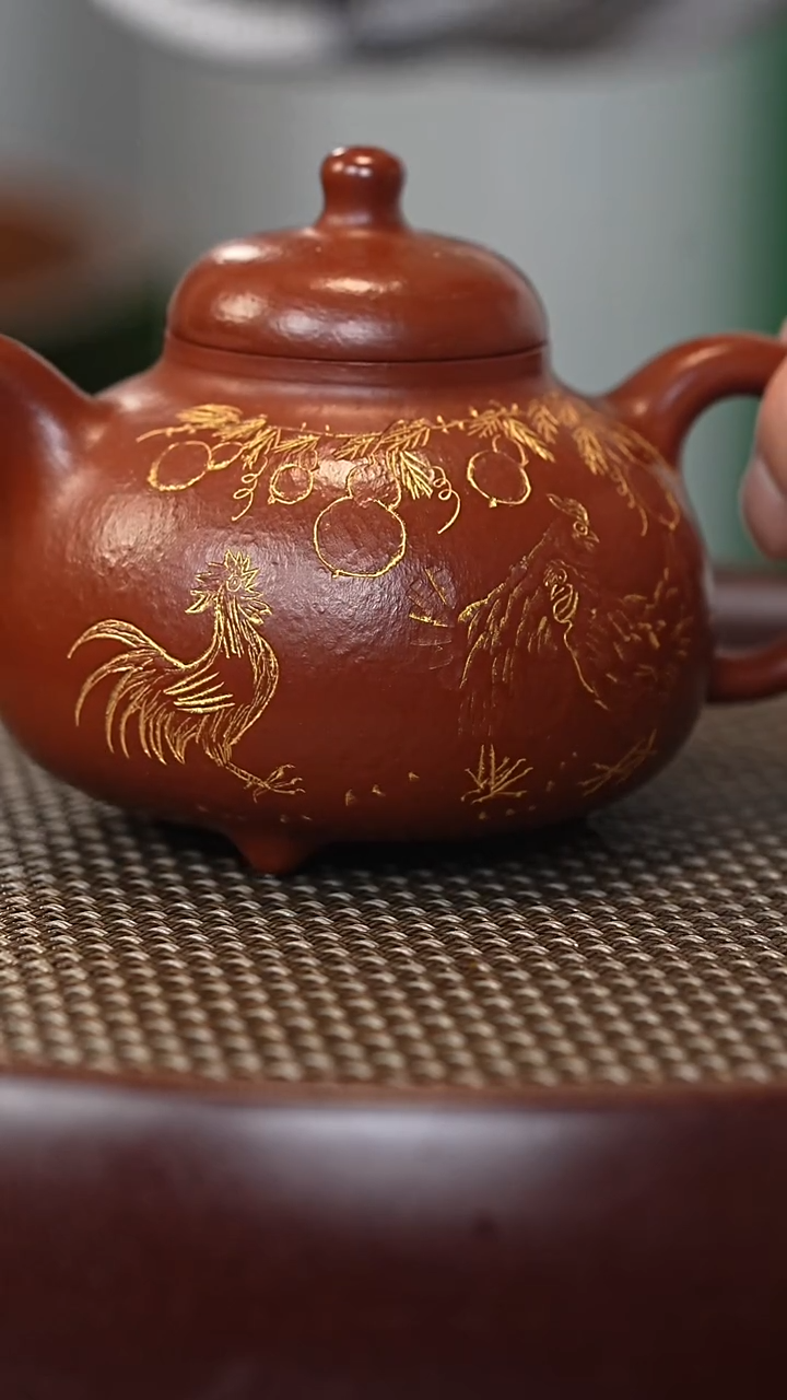 茶壶紫砂宜兴紫砂壶FKM2584