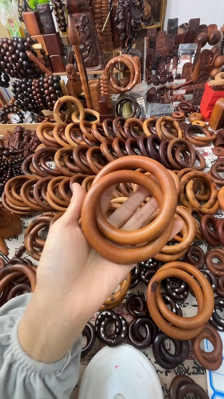 枣木乾坤圈枣木70圈口一物一拍