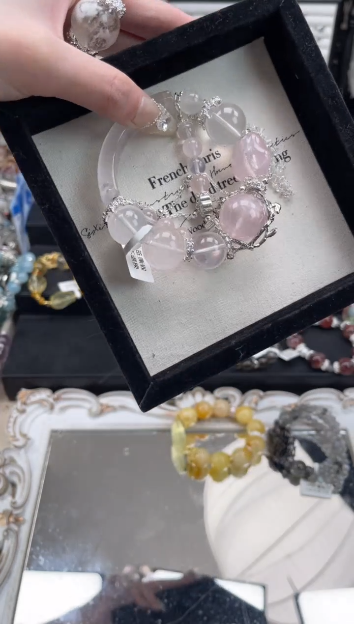 【闪购商品】水晶手链未镶嵌天然水晶 多样性发货