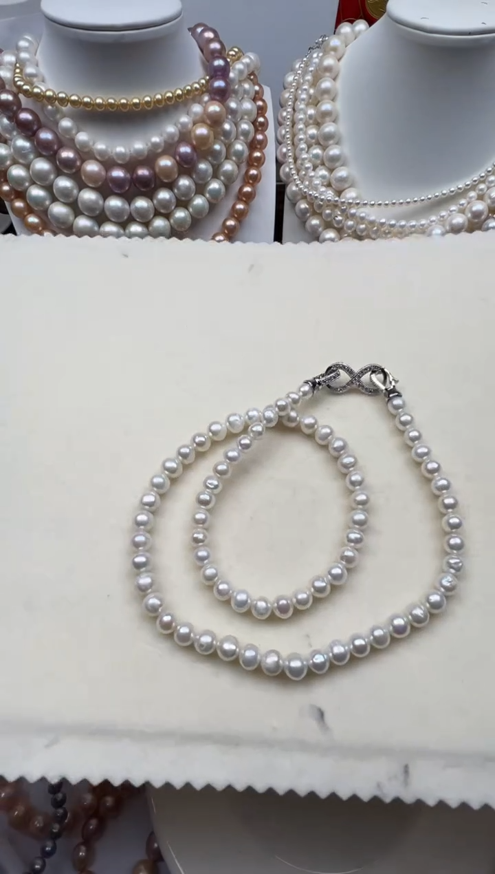 【闪购商品】淡水珍珠颈饰未镶嵌1