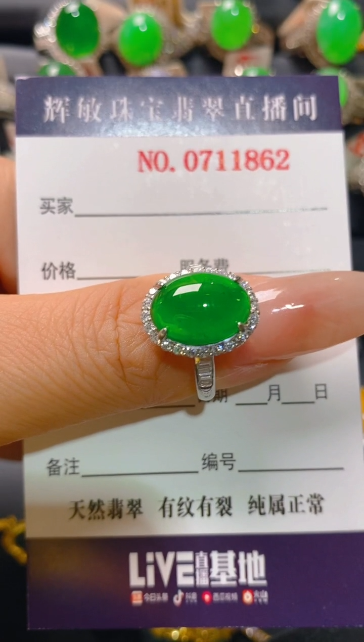 【闪购商品】翡翠耳饰银S925镶嵌天然A货翡翠1