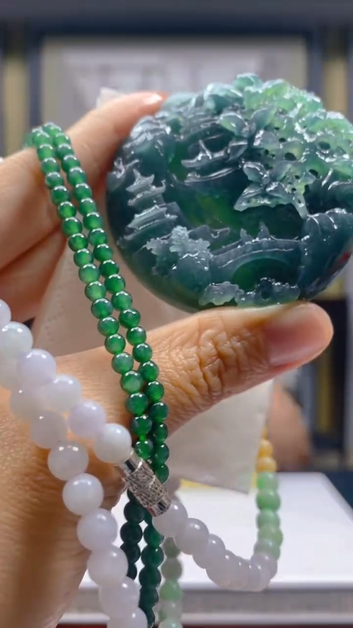 【闪购商品】定制翡翠未镶嵌闪购毛货链接XDS051