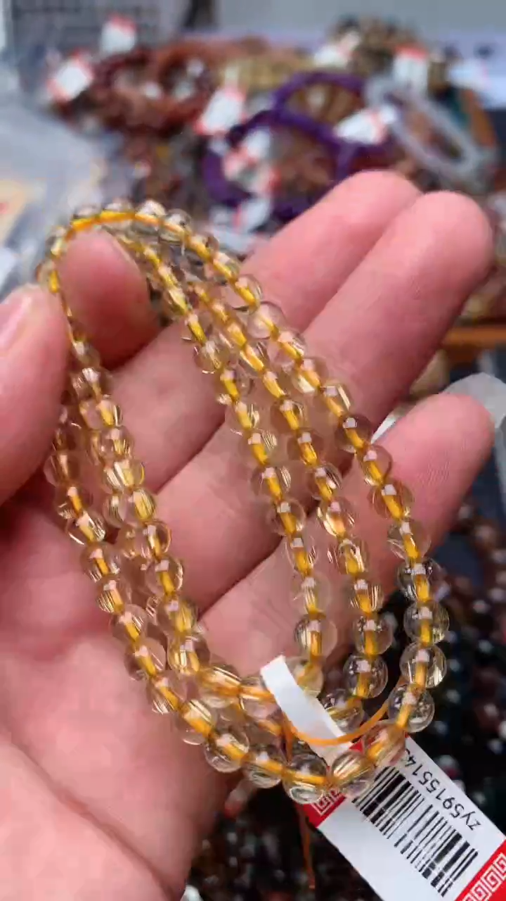 水晶手链未镶嵌329天然