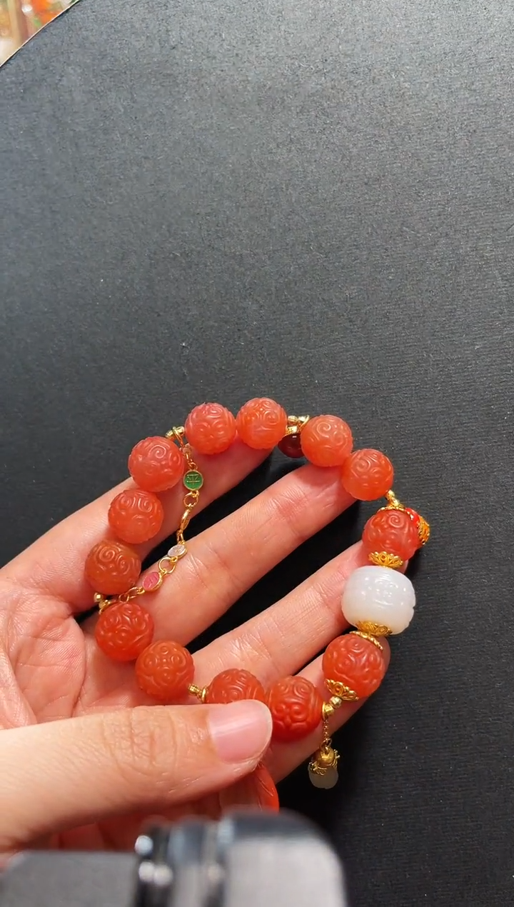 【闪购商品】南红玛瑙手串未镶嵌支持48小时鉴赏