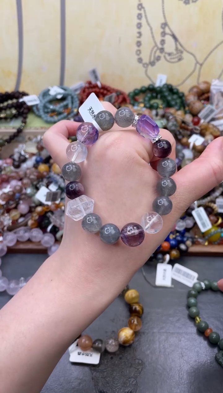 未镶嵌手链月光石108