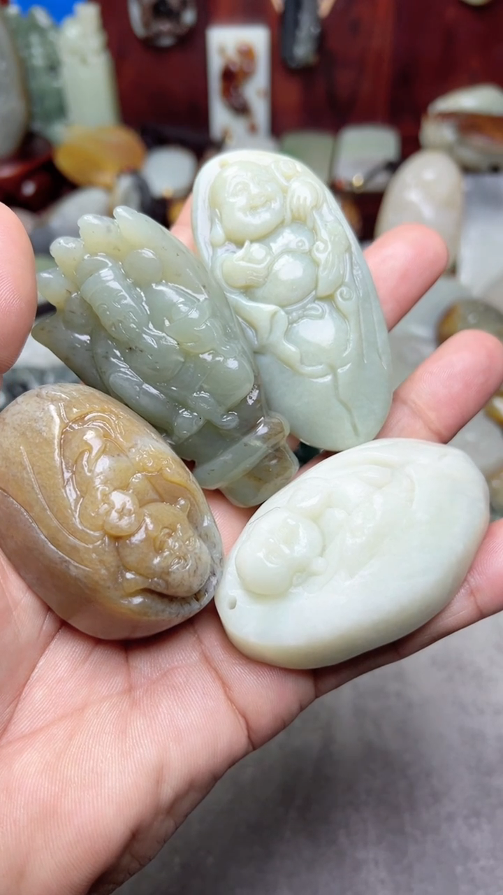 【闪购商品】和田玉把件未镶嵌4