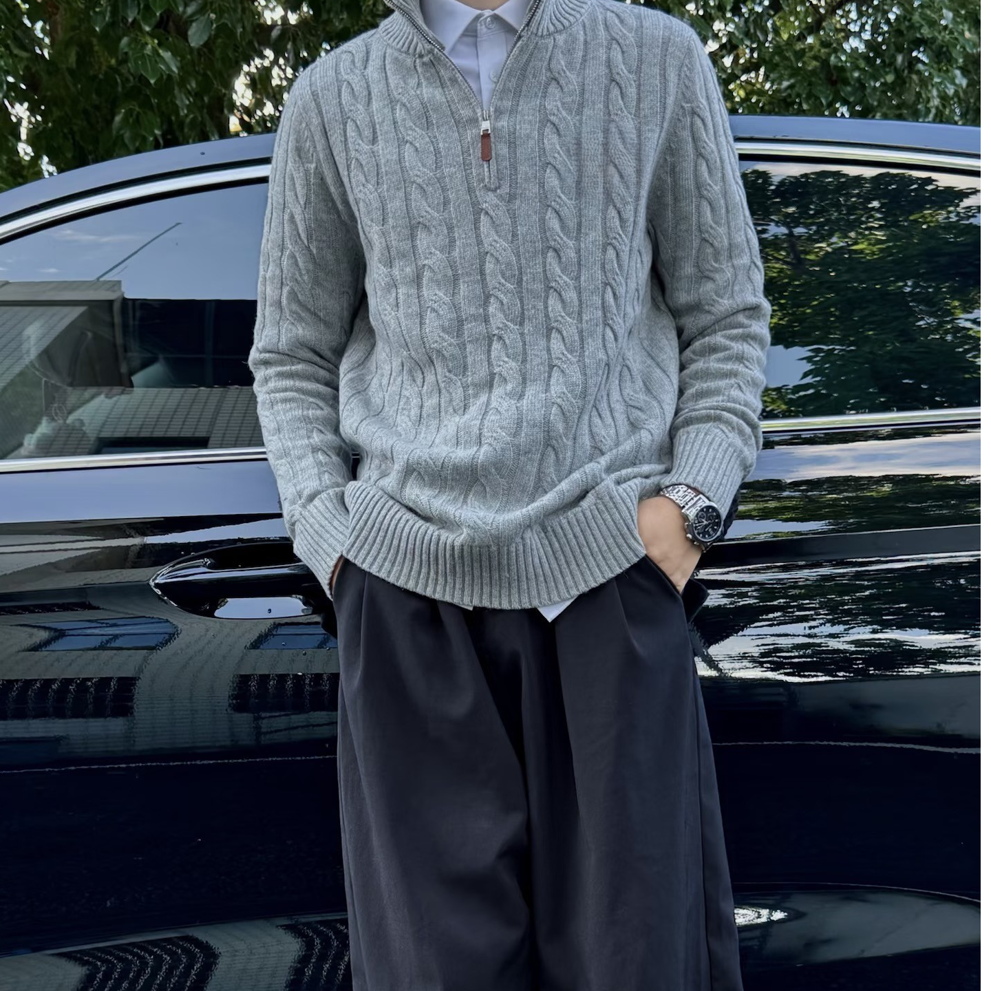 【明马专属】老钱风好命哥同款羊毛衫秋冬必备男女同款