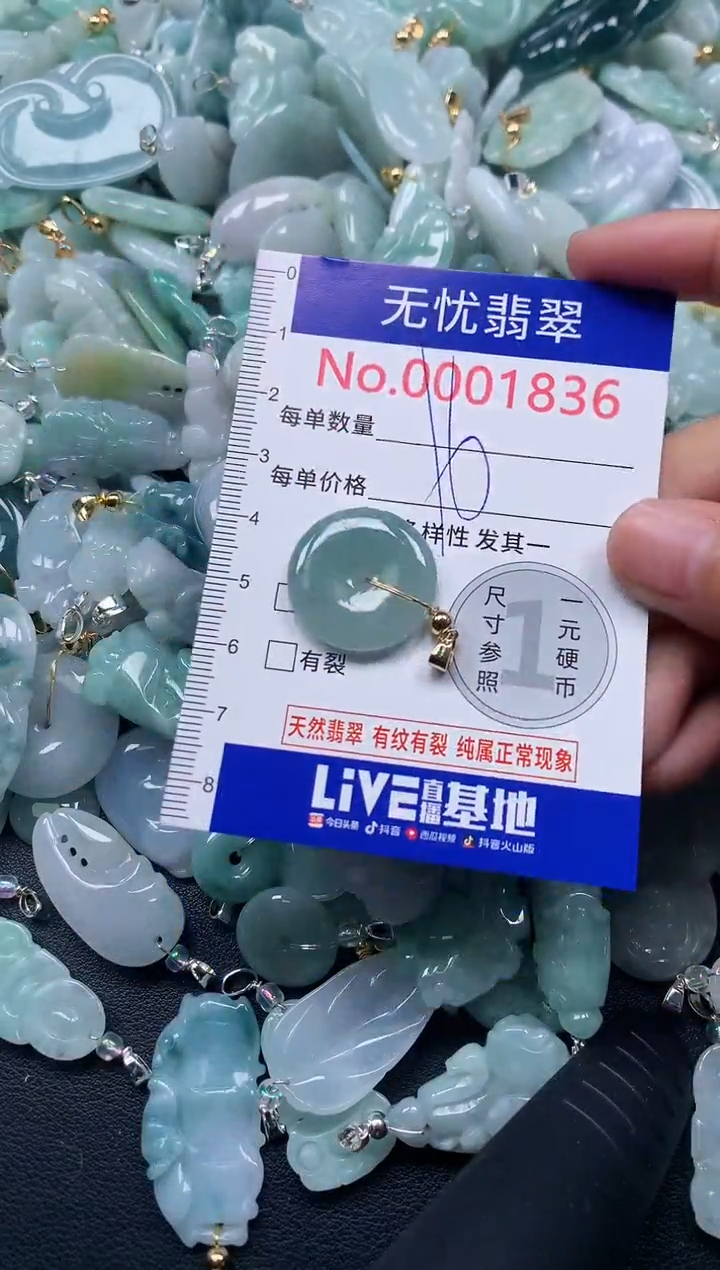 颈饰未镶嵌翡翠1836