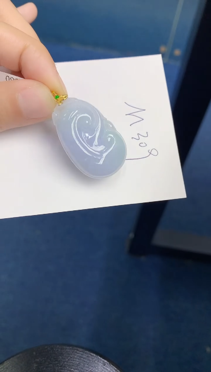 【闪购商品】翡翠颈饰18K金镶嵌000000000