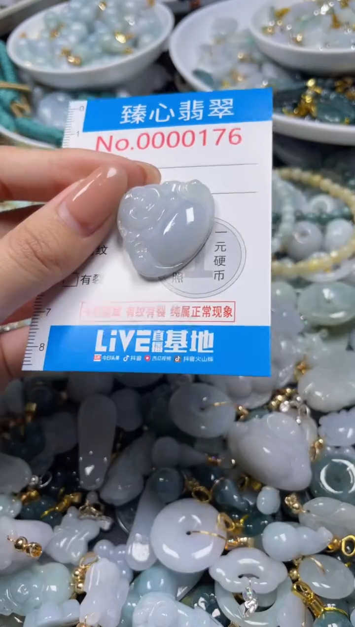 吊坠(不含链)未镶嵌翡翠176
