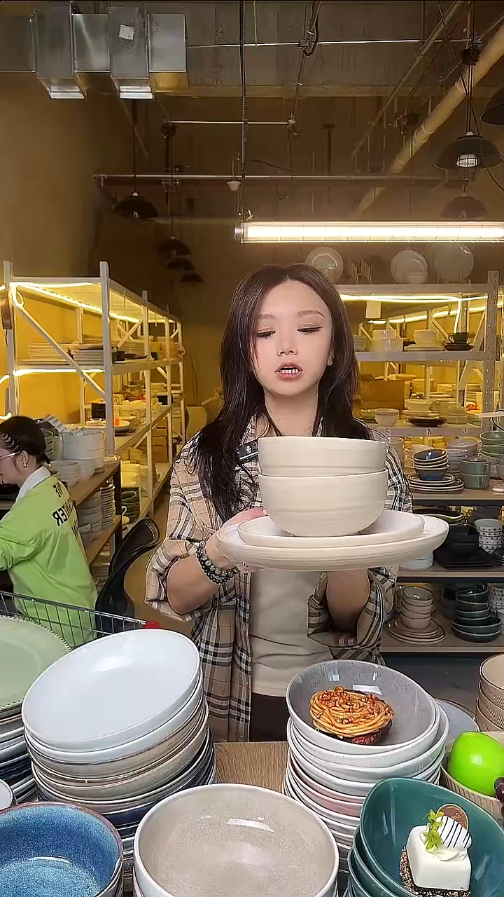 瓷241外贸尾货窑变釉下彩默认微瑕